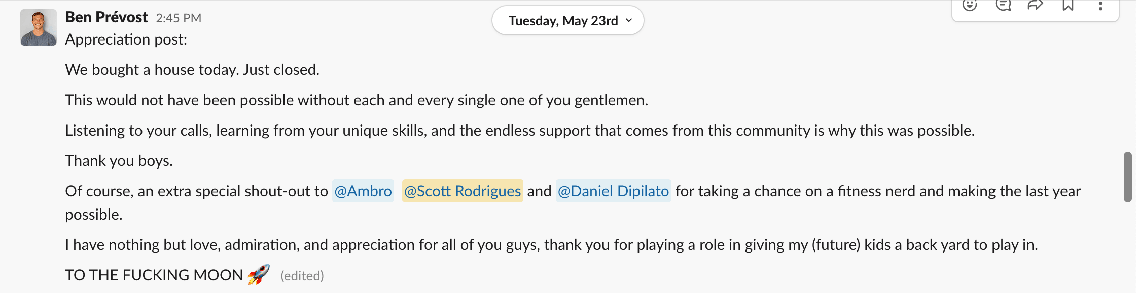 Student Testimonial